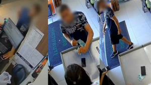 HOMEM FURTA CELULAR DE FUNCIONÁRIA DE QUITANDA, RETORNA MINUTOS DEPOIS, DEVOLVE E PAGA R$ 200 ALEGANDO “EMPRÉSTIMO”