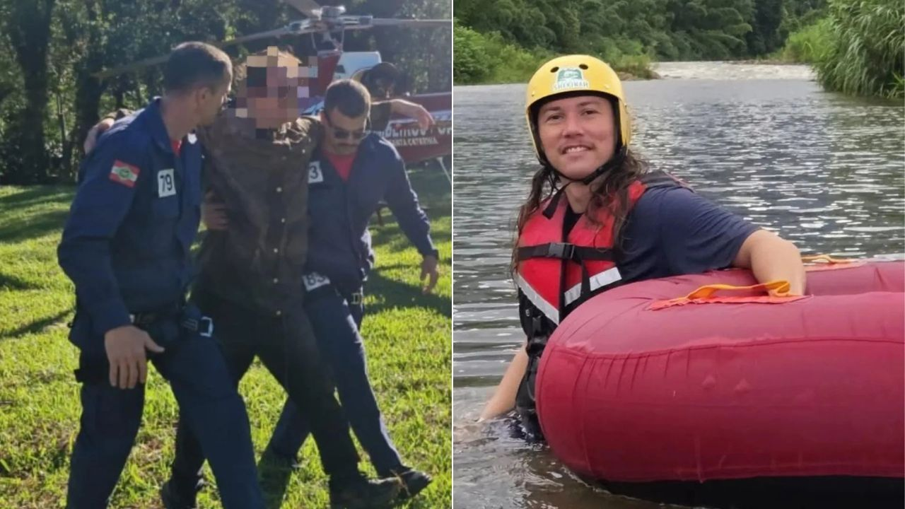 CINCO DIAS NA MATA: JOVEM É ENCONTRADO COM VIDA EM SANTA CATARINA