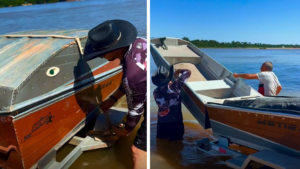 CANOA DOBRÁVEL SURPREENDE PELA PRATICIDADE E VIRALIZA NAS REDES